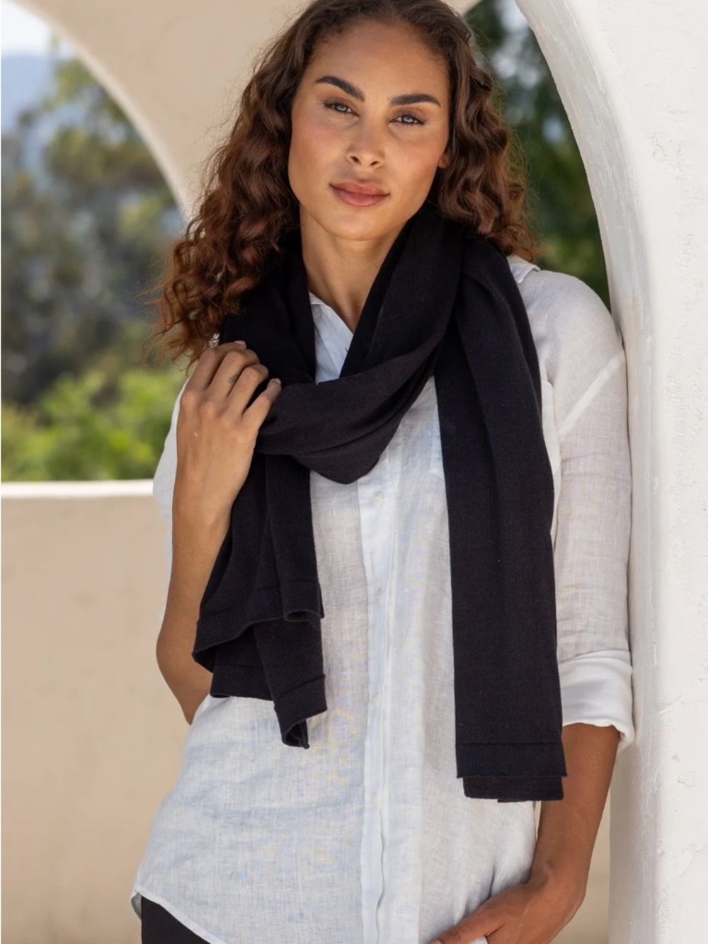 Zestt Dreamsoft Travel scarf Classic Black Women's Scarf - NWT